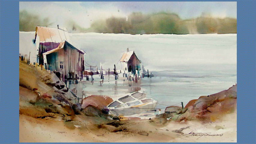 "A Fishing Village in Newfoundland"<BR>(Recording of LIVE Class)
