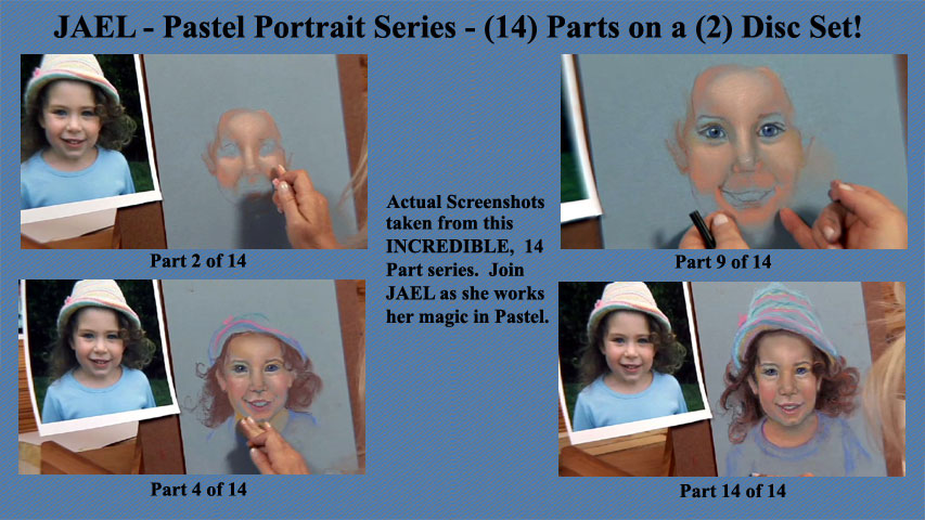 Pastel Portraits Series